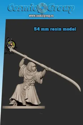 Figurine 54 mm misaki the warrior nun